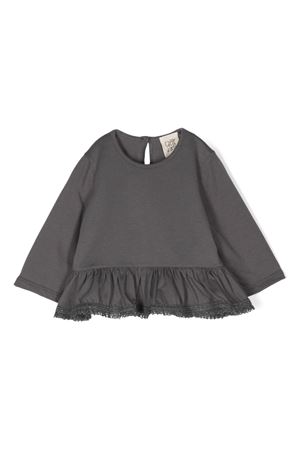 grey cotton tshirt CAFFE D'ORZO KIDS | ZV8000Z1071909